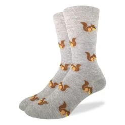 Men's Big & Tall Squirrel Socks