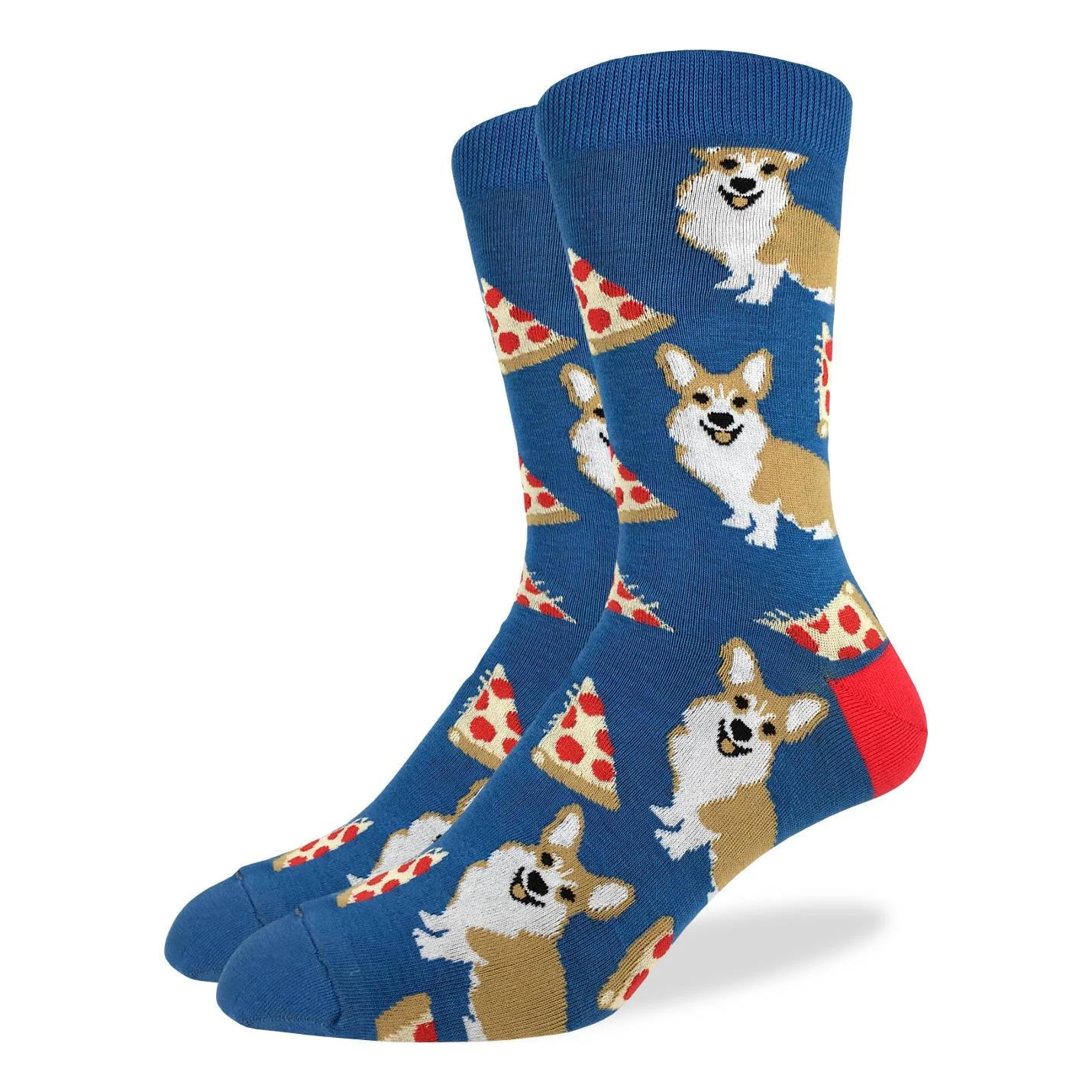 Men's Corgi Pizza Socks 3 Men's Corgi Pizza Socks