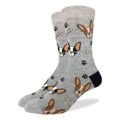 Men's French Bulldog Socks