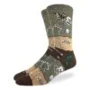 Men's Dinosaur Fossil Layers Socks -Good Luck Sock Sales 1419 Dinosaur Fossil Layers be2aef01 7d36 41be 9b0b 4422dcb58a08