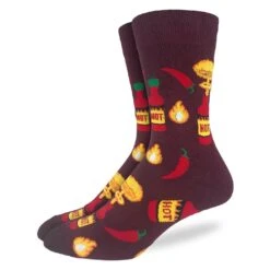 Men's Big & Tall Hot Sauce Socks