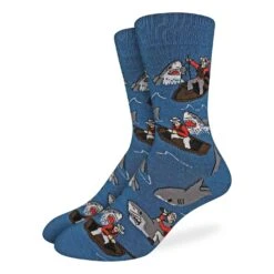 Men's Sharks Vs. Fishermen Socks