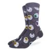 Men's Big & Tall Eyeballs Halloween Socks 1 Men's Big & Tall Eyeballs Halloween Socks -Good Luck Sock Sales 2126 Eyeballs
