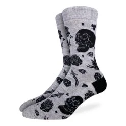 Men's Big & Tall Skulls Socks