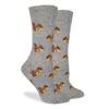 Women's Squirrel Socks 2 Women's Squirrel Socks -Good Luck Sock Sales 3050 Good Luck Sock Squirrels Crew Socks