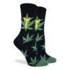 Women's Marijuana Leafs Socks -Good Luck Sock Sales 3157 Good Luck Sock Marijuana Leafs Socks v1