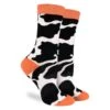 Women's Cow Print Socks -Good Luck Sock Sales 3356 Cow Print