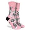 Women's Dalmatians Socks 1 Women's Dalmatians Socks -Good Luck Sock Sales 3411 Dalmatians