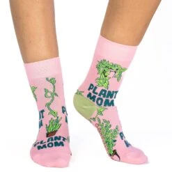 Women's Plant Mom Socks 5 Women's Plant Mom Socks -Good Luck Sock Sales 3422 plant mom