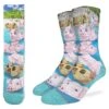 Men's Swimming Pigs Socks -Good Luck Sock Sales 4352 SwimmingPigs 2