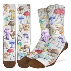 Men's Morphology Of Mushrooms Socks
