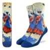 Men's Space Jesus Socks -Good Luck Sock Sales 4437 SpaceJesus 2