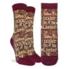 Women's Go To The Library Socks -Good Luck Sock Sales 5091 Go to the Library