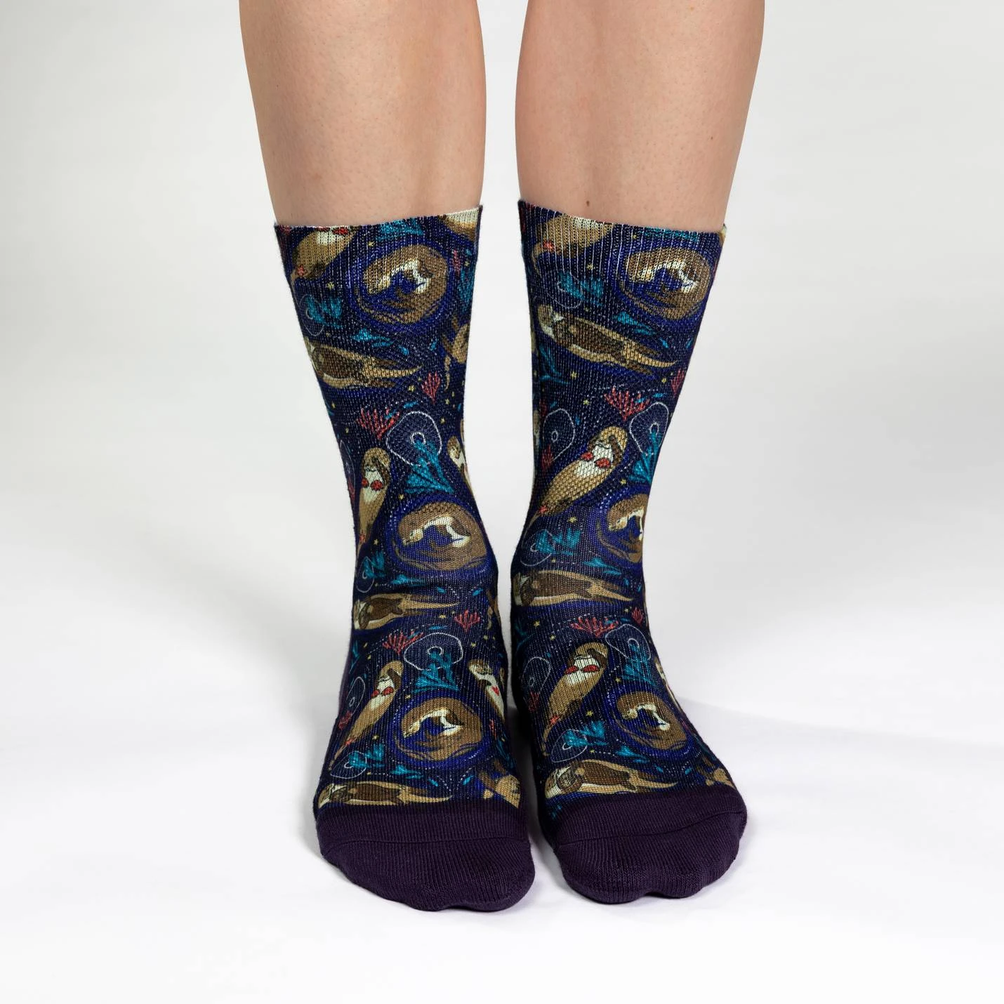 Women's Sea Otters Socks 4 Women's Sea Otters Socks - Image 2