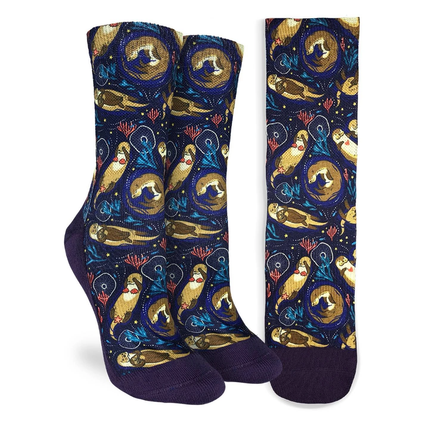 Women's Sea Otters Socks 3 Women's Sea Otters Socks
