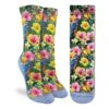 Women's Tropical Birds And Flowers Socks -Good Luck Sock Sales 5320 TropicalBirdsandFlowers 2