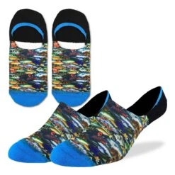 Men's School Of Fish No Show Socks