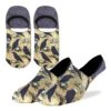 Men's Coffee Crow No Show Socks -Good Luck Sock Sales 7006 Good Luck Sock Coffee Crow Invisible No Show Socks v1